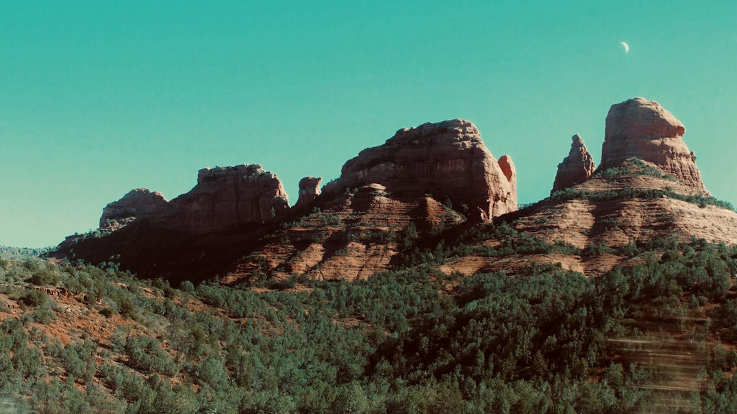 red rock vortex